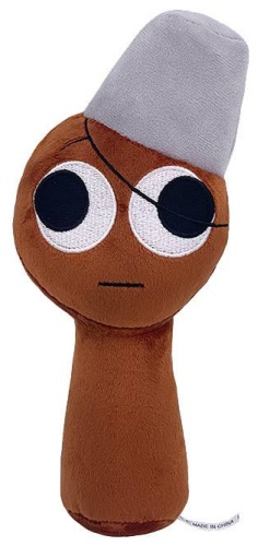 Мягкая игрушка Спрунки Sprunki Коричневый, 24 см