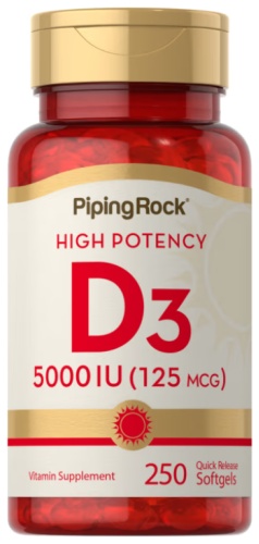 Специальная добавка High Potency D3 5000IU 250 таблеток