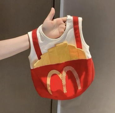 Майка Мак белый, желтый, красный XL