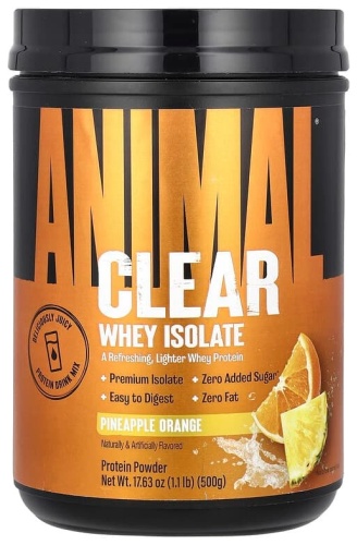 Animal Clear апельсин, ананас 500 г