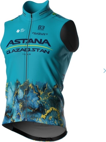 Веложилет Wilier Astana Qazaqstan Team мультиколор 44