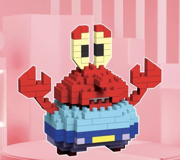 Конструктор Bricks Crabs, деталей 185 шт