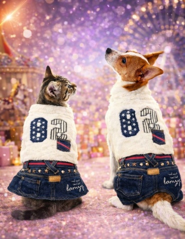 Pet Fashion платье Толстовка мультиколор M