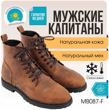 Ботинки BOROS коричневый