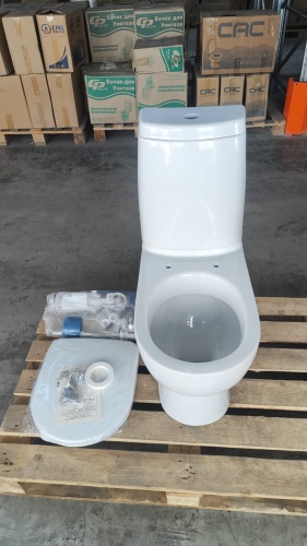 Sanita Luxe унитаз-компакт WC.CC/Fest/2-P/WHT.G/S1, санфаянс