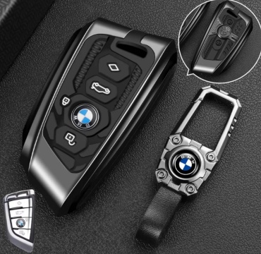 Чехол 7751000_BMW1,2,3,4,5,6,7 X-SERIES4 черный, серый