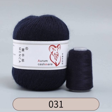 Моток MENCA Aurum Cashmere 031 Темно-синий 310 м 50 г