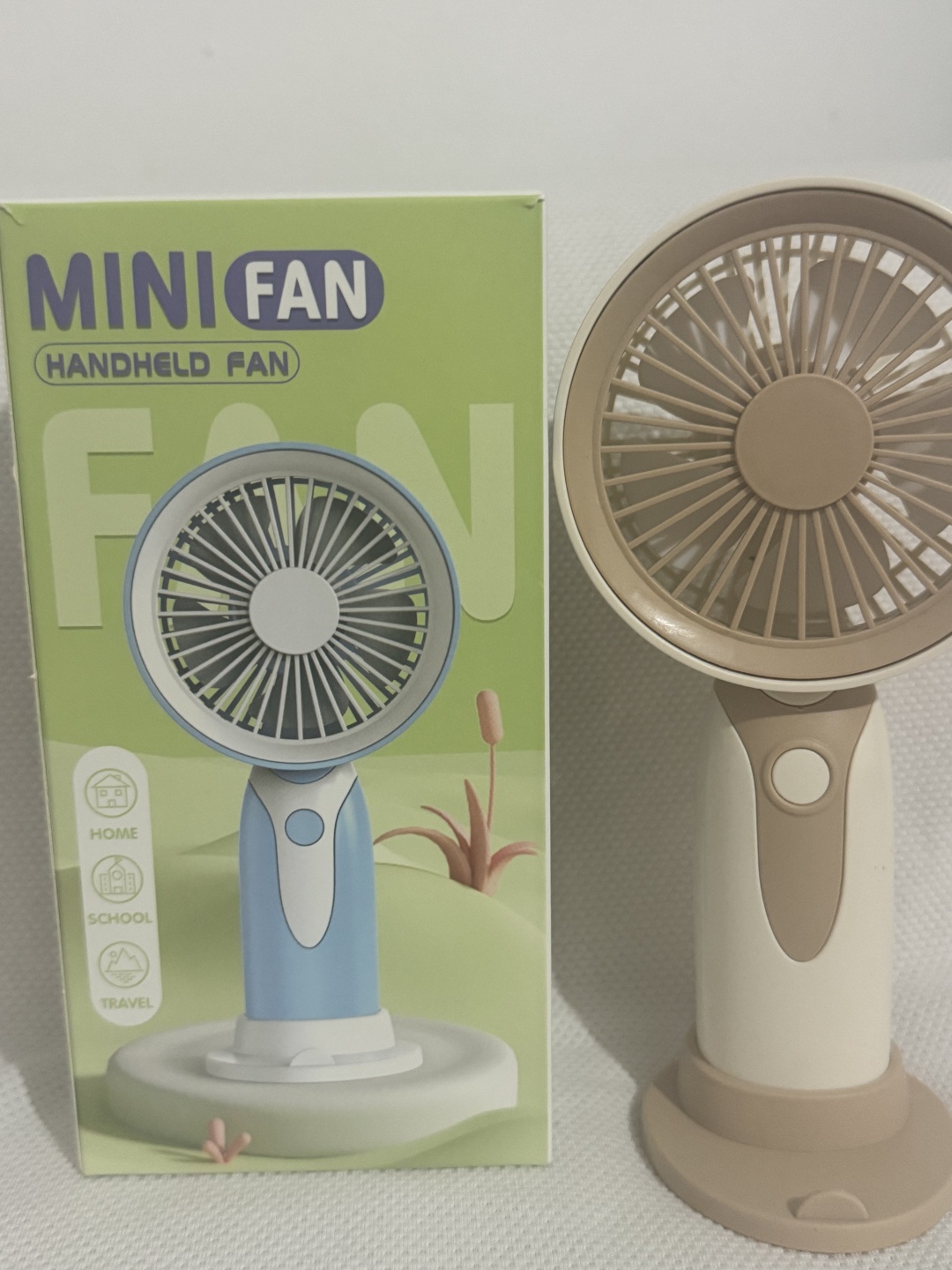 Вентилятор Mini Fan коричневый