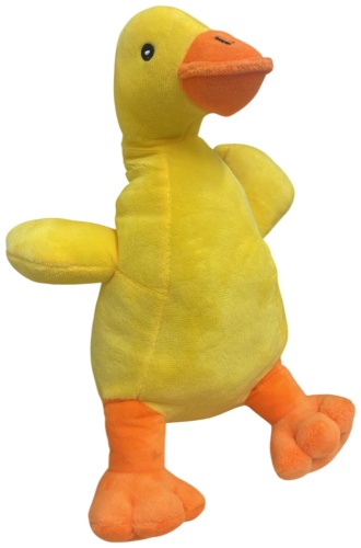 Игрушка Утка MRWJ070 желтый, оранжевый