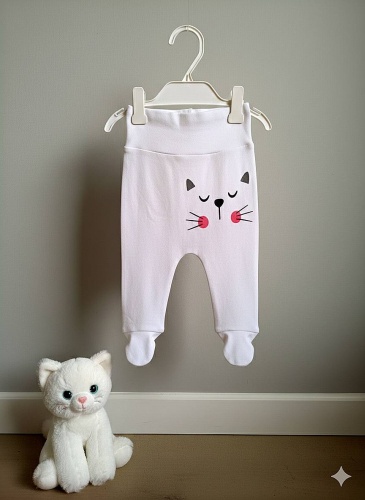 Ползунки Findik Bebe белый