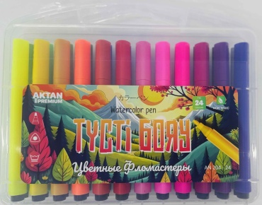 Фломастер AKTAN 24 шт