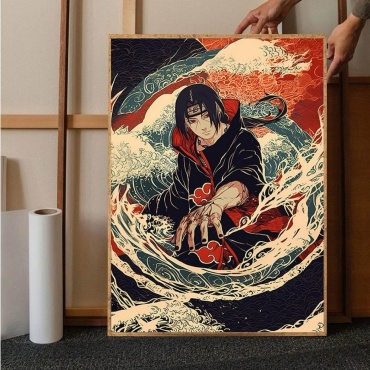 OCEAN Итачи холст на подрамнике 40x30 см