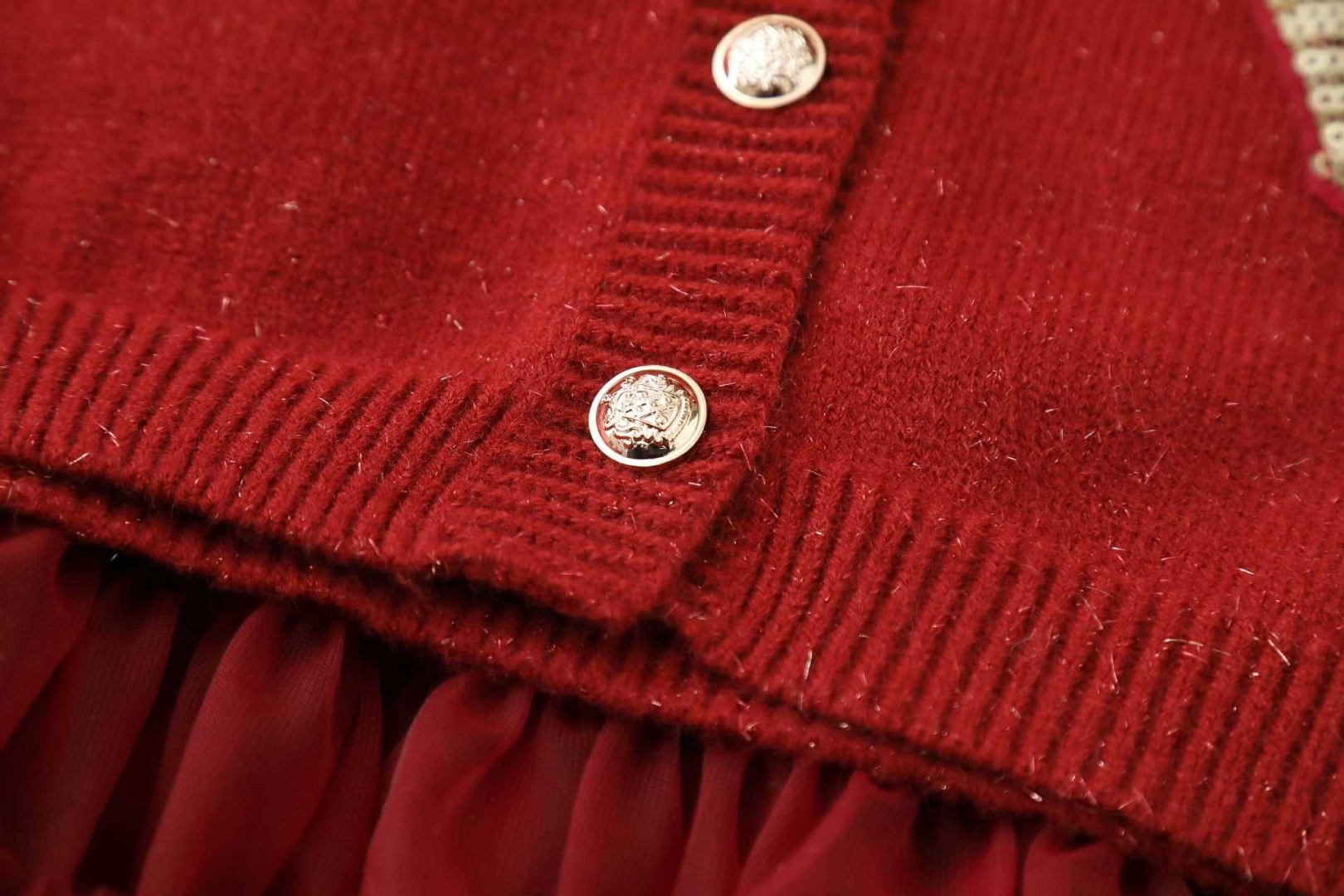 Комплект бордовый