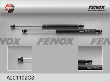 FENOX A901102C3 упор крышки багажника для Lada Niva, Samara, 2110, 2111, 2112 1976-2014 черный