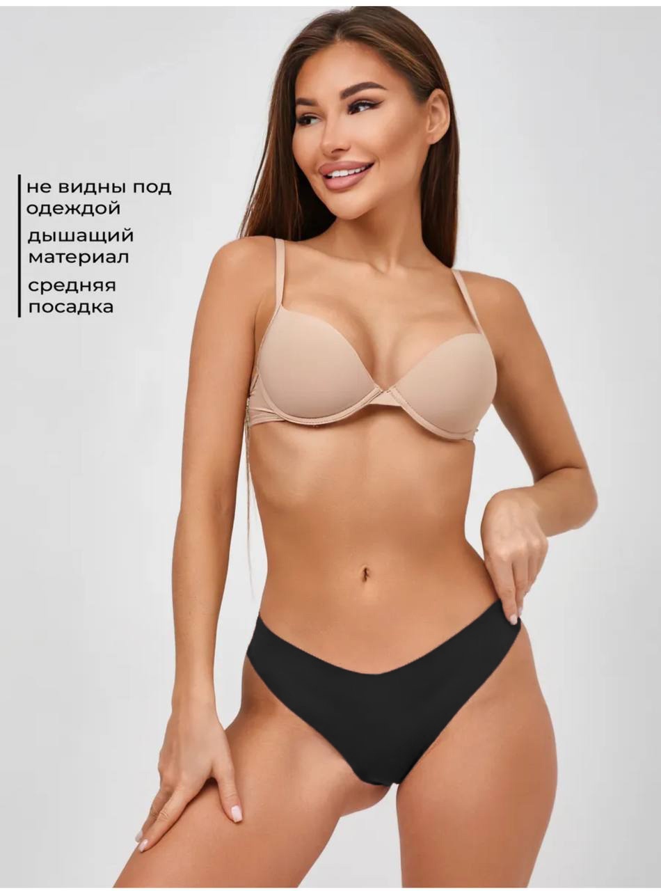 Стринги Vellena черный