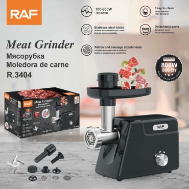 Мясорубка RAF R.3404 черный