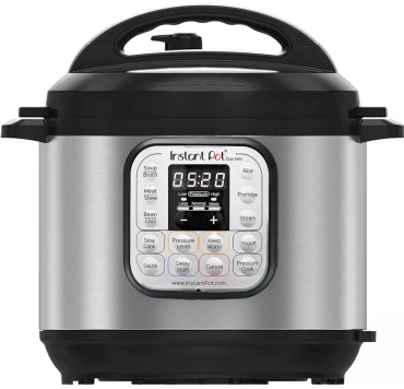 Скороварка/мультиварка Instant Pot DUO Max EU черный, серебристый