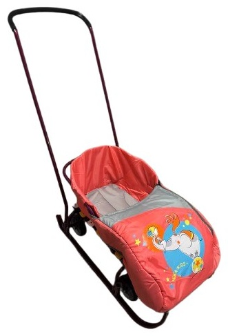 Санки Nika kids Т6У/CH фиолетовый