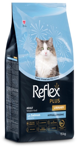 Корм Reflex Plus Urinary при МКБ лосось 15 кг