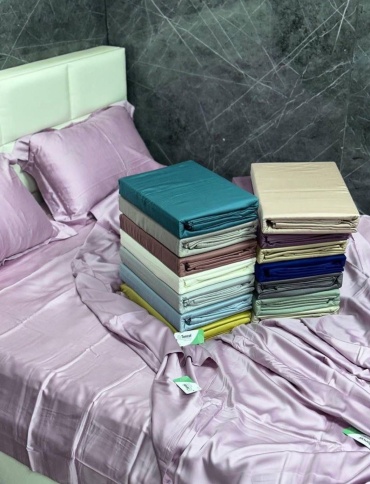 Комплект Tencel ИП Жумагалиева семейный тенсель, 2 наволочки: 50x70 см