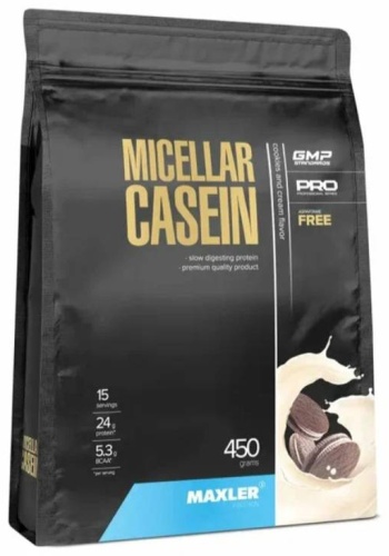 Протеин Maxler MAXLER MICELLAR CASEIN печенье со сливками 450 г