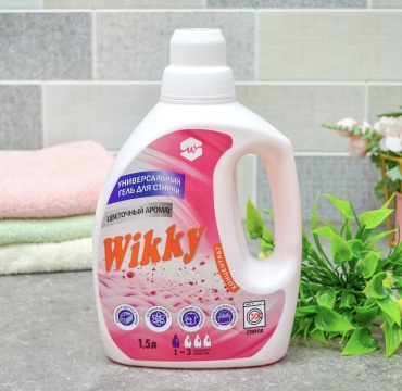 Wikky Универсальный гель концентрат для стирки 1.5 л