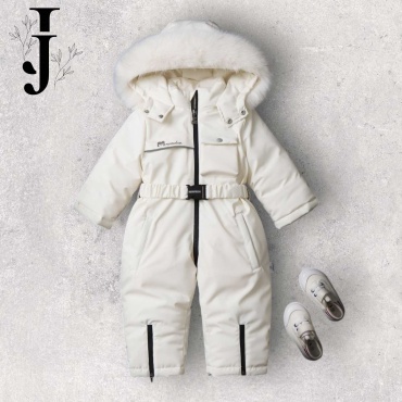 Утепленный комбинезон JJ белый