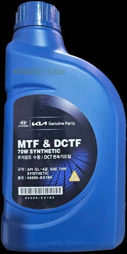 Масло синтетическое GP MTF & DCTF Synthetic 1 л