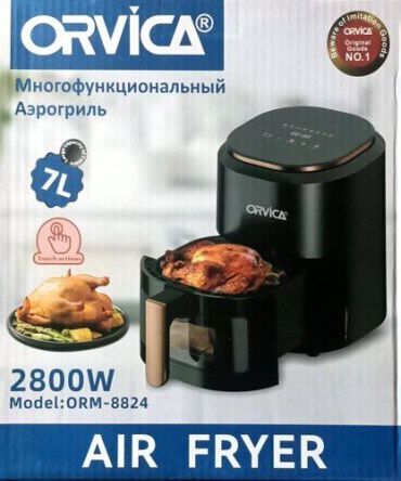 Аэрогриль Orvica ORM-8824 7 л черный