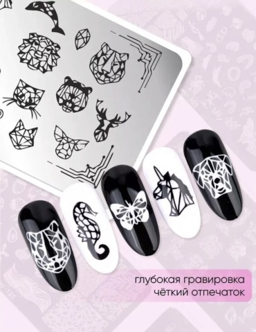 ЛакShery пластины 019