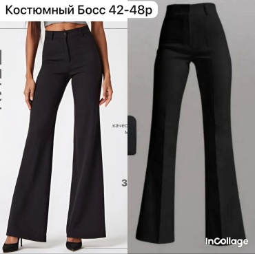 Классические брюки черный, антрацит