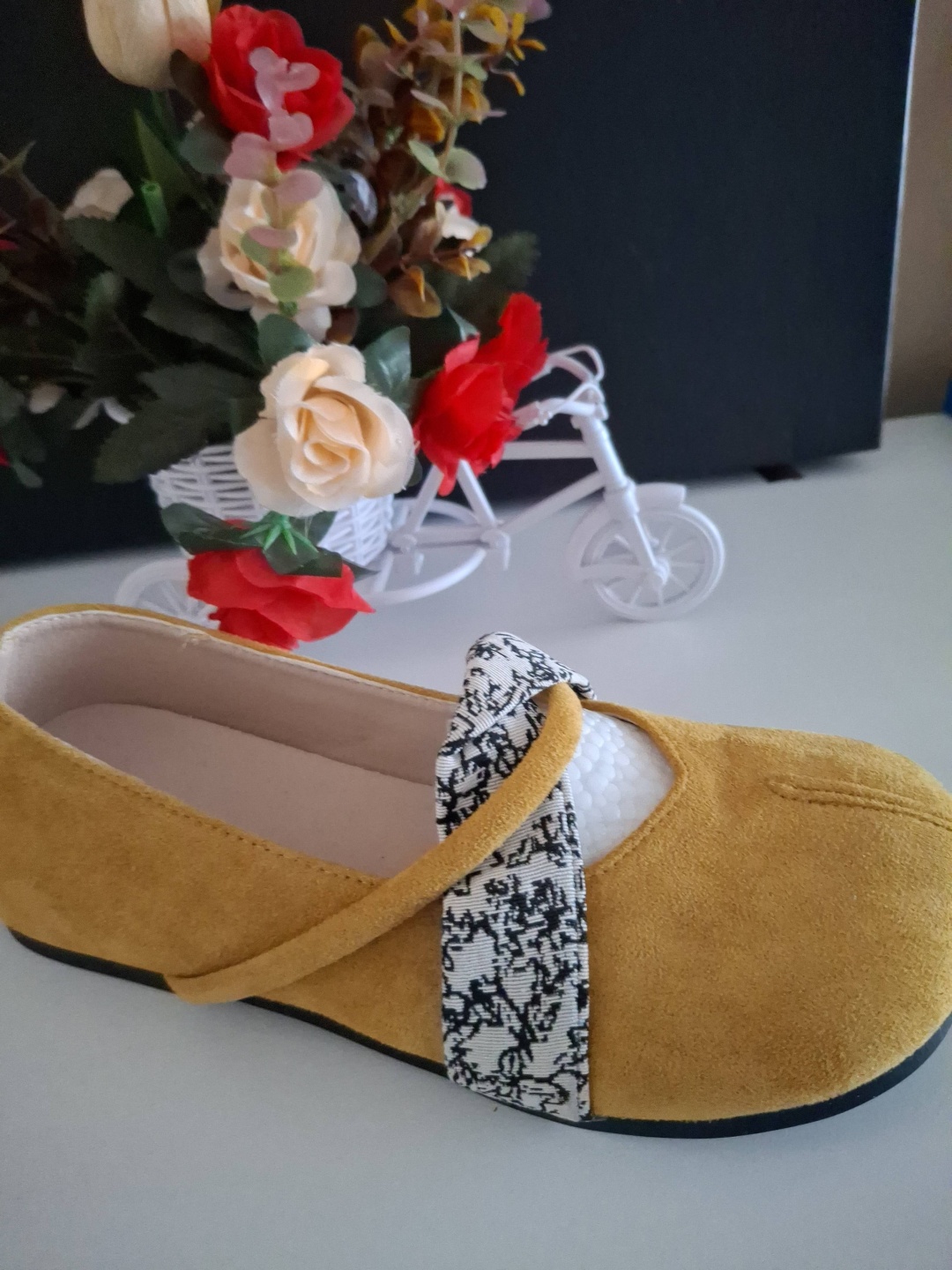 Балетки коралловый