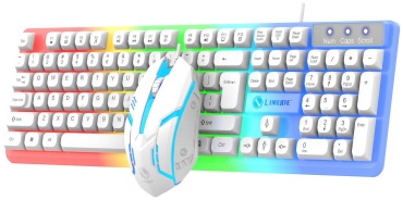 Клавиатура Limeide GXT350 белый