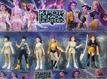 DEFATOYS Кей поп охотницы на демонов K-Pop demon hunters 10 см 6 шт