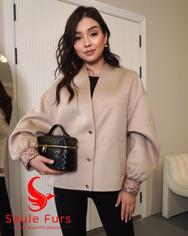 Пальто Max Mara бежевый