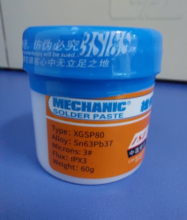 MECHANIC паста паяльная XGSP 80 паяльная паста, 1 шт