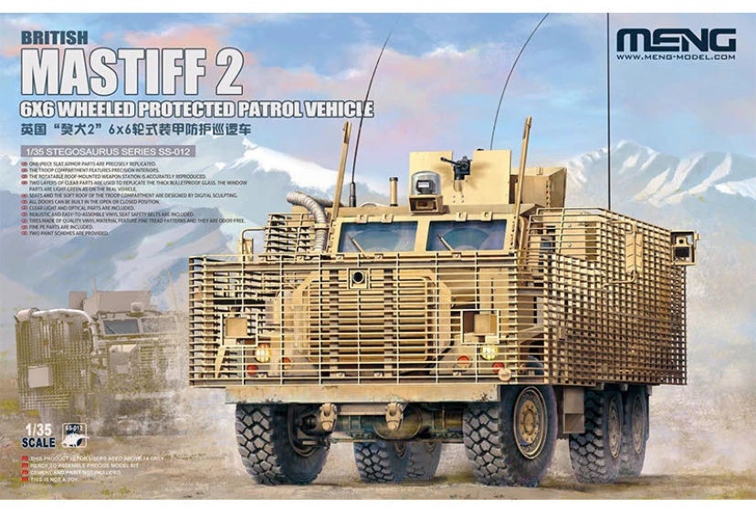 Модель British, Mastiff 2