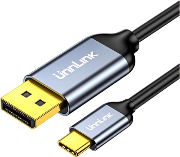 Кабель UnnLink USB Type-C - DisplayPort 2 м