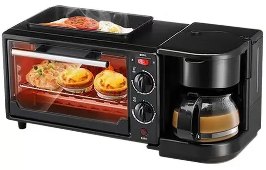 Духовой шкаф Breakfast Maker черный