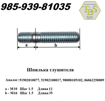 TBS шпилька 985-939-81035
