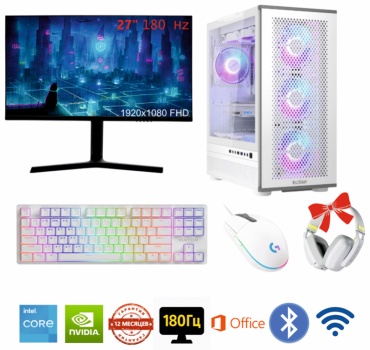 ABIX i5-12400F / RTX 4060 8 Гб / 32 Гб /  SSD 1000 Гб / Win 11 Pro