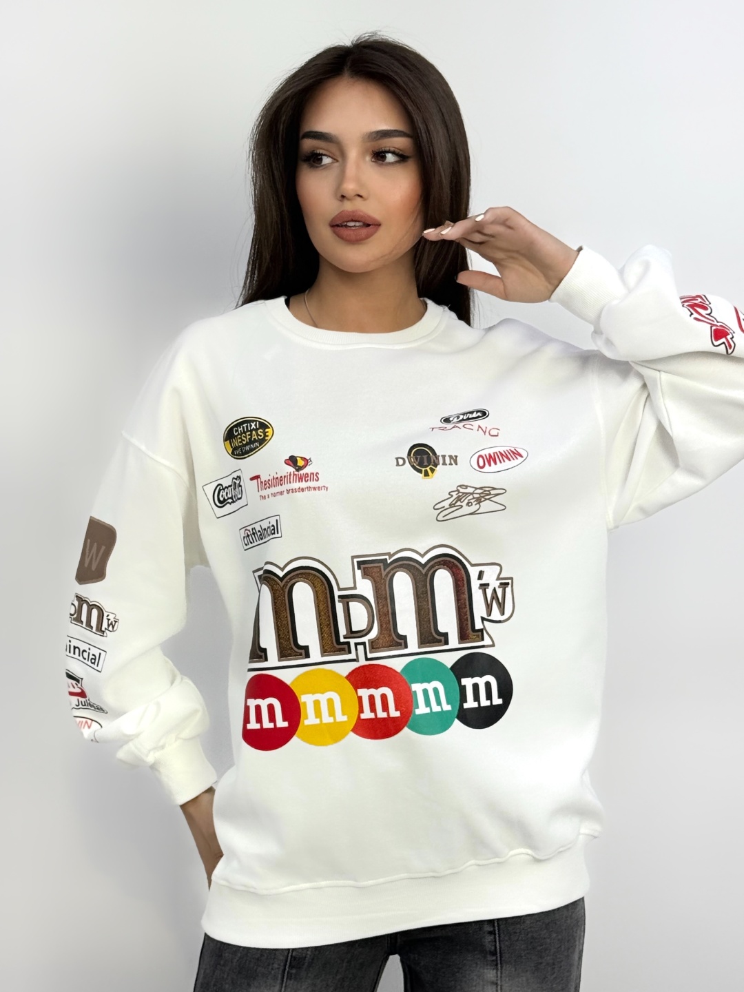 Свитшот CHOCOLADY белый