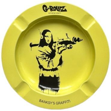 Пепельница G-Rollz Mona Lisa BG3401, алюминий