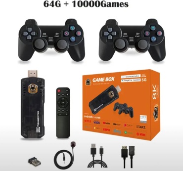 4Gamers Game Box 8K Android TV Stick M98 черный