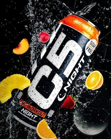 Предтренировочный комплекс Ultramade Nutrition C5 Night Fruit Punch (Фруктовый Пунш) 473 мл