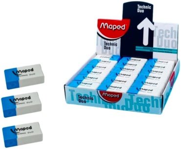 Ластик Maped Technic Duo 958320559, 3 шт