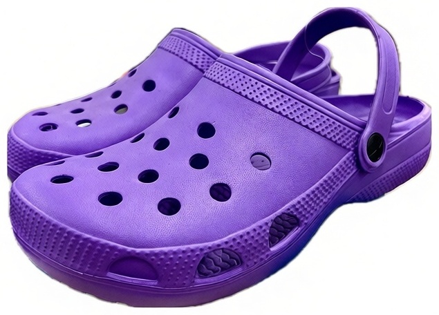 Сабо EVASHOES фиолетовый