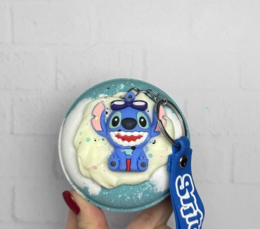 Bath_cosmetics_kz Бомбочка Стич с очками бомбочка 240 г