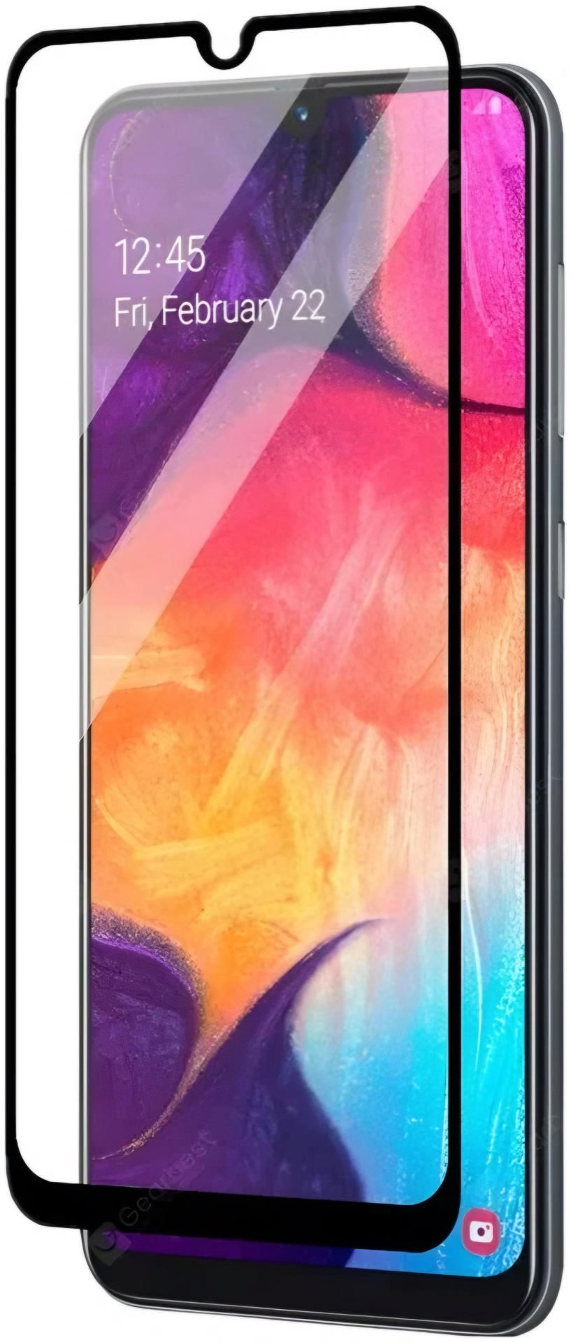 Стекло для Samsung Galaxy A06 черный