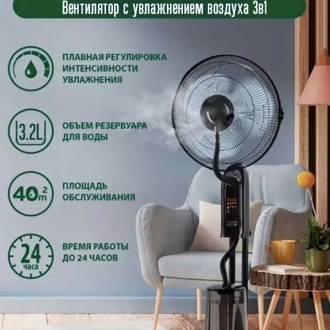 Вентилятор USEFUL черный